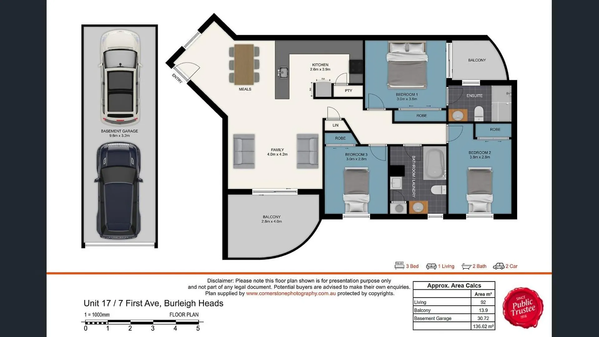 Burleigh Beach 3 Bedroom Gold Coast Appartamento